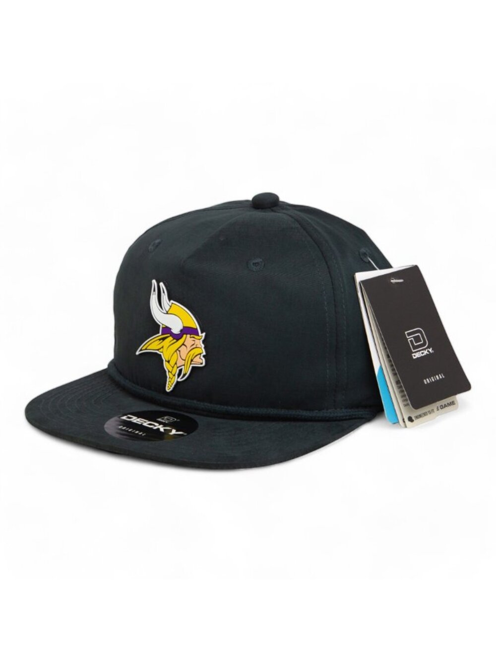 Minnesota Vikings 3D Classic Rope Hat- Charcoal